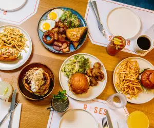 Bottomless mimosas Toronto | Brunch at Roses