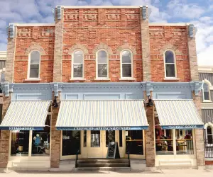 The front of Creemore Springs Brewery