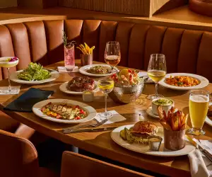 An assortment of dishes at The Frederick