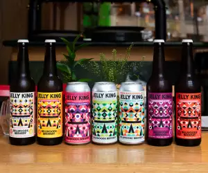 Bellwoods Jelly King | A lineup of Jelly King cans and bottles from Bellwoods Brewery