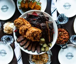 Best BBQ Toronto | A platter of meat at Carbon Bar Toronto
