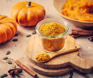 Pumpkin spice and pumpkins